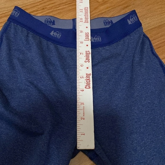 REI Co-op blue Base Layer Thermal Pants Elastic Waist Kids Unisex Size M (10-12) - Picture 9 of 10